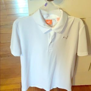 White puma shirt